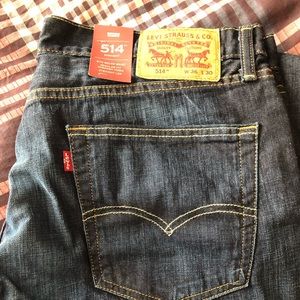 Men’s Levi’s 514  Dark Rinse